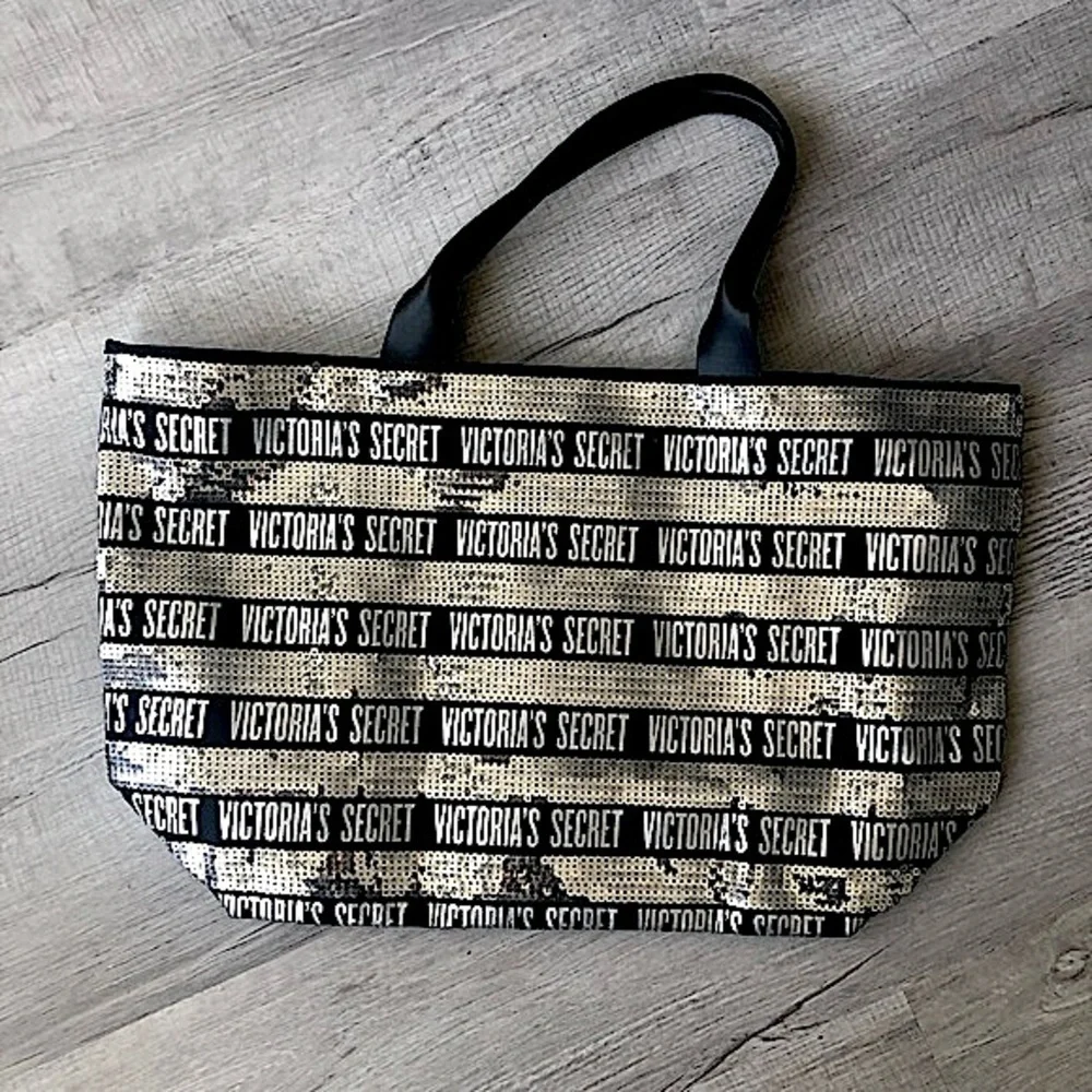 Victoria's Secret Sequined Tote Bag